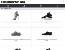 Tablet Screenshot of hemetsberger-bau.at
